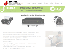Tablet Screenshot of digifax.com.br